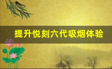 提升悦刻六代吸烟体验：烟雾调节方法详解
