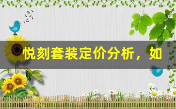 悦刻套装定价分析，如何选择最合适的套餐